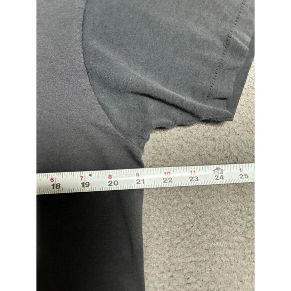 Vintage 80s Rhino Nature Fade T-Shirt Men’s XL Faded Black Distressed Burnout - Picture 7 of 11